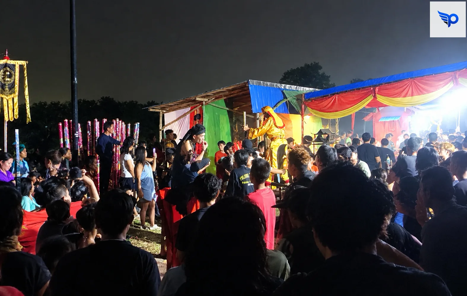 Suasana Acara HUT Kong Ciu Lin Kung, seni dan budaya