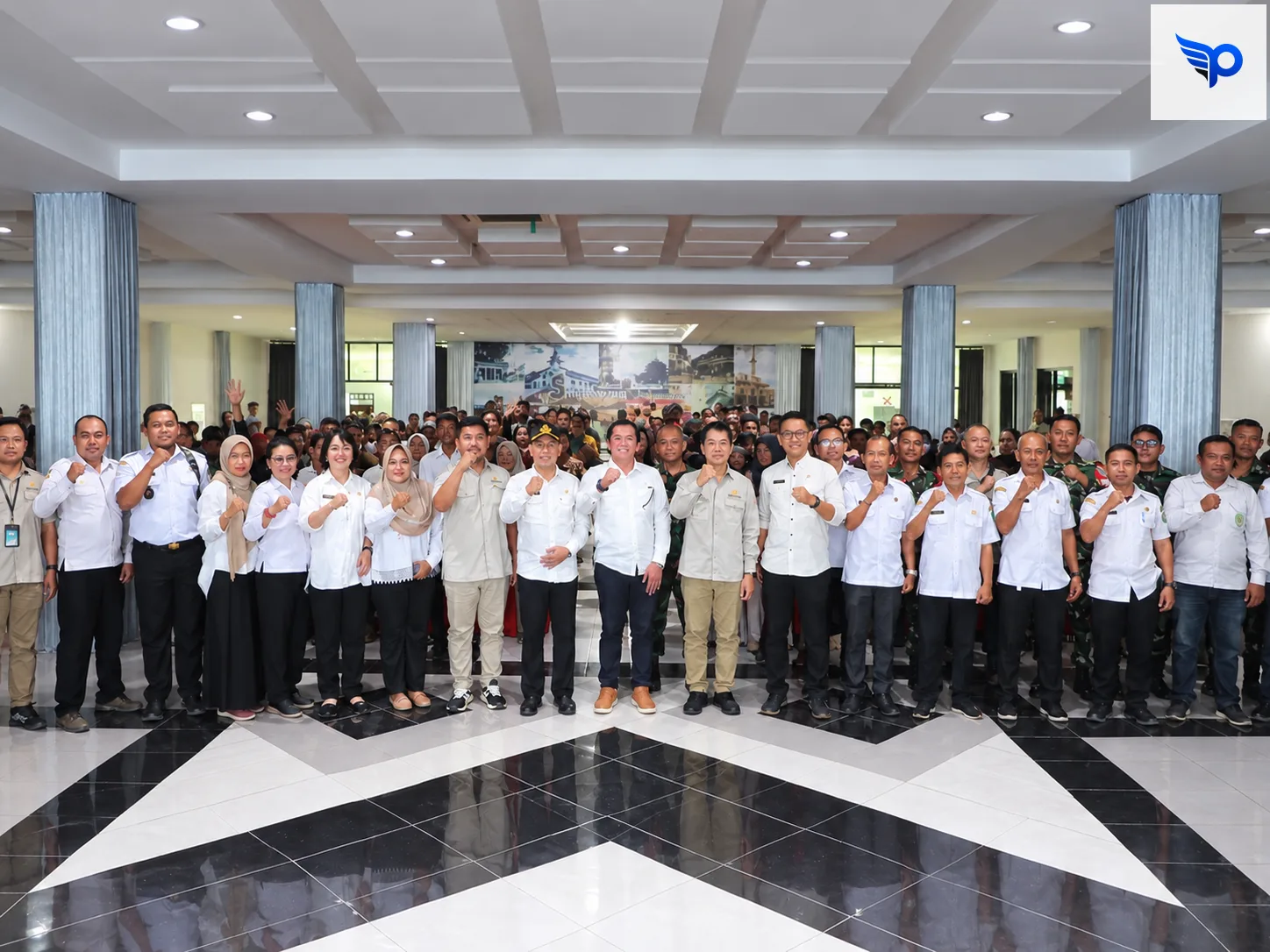 Wakil Wali Kota Singkawang Muhammadin menghadiri Sosialisasi Bedah Rumah Wilayah Kerja Perkotaan Tahun Anggaran 2026