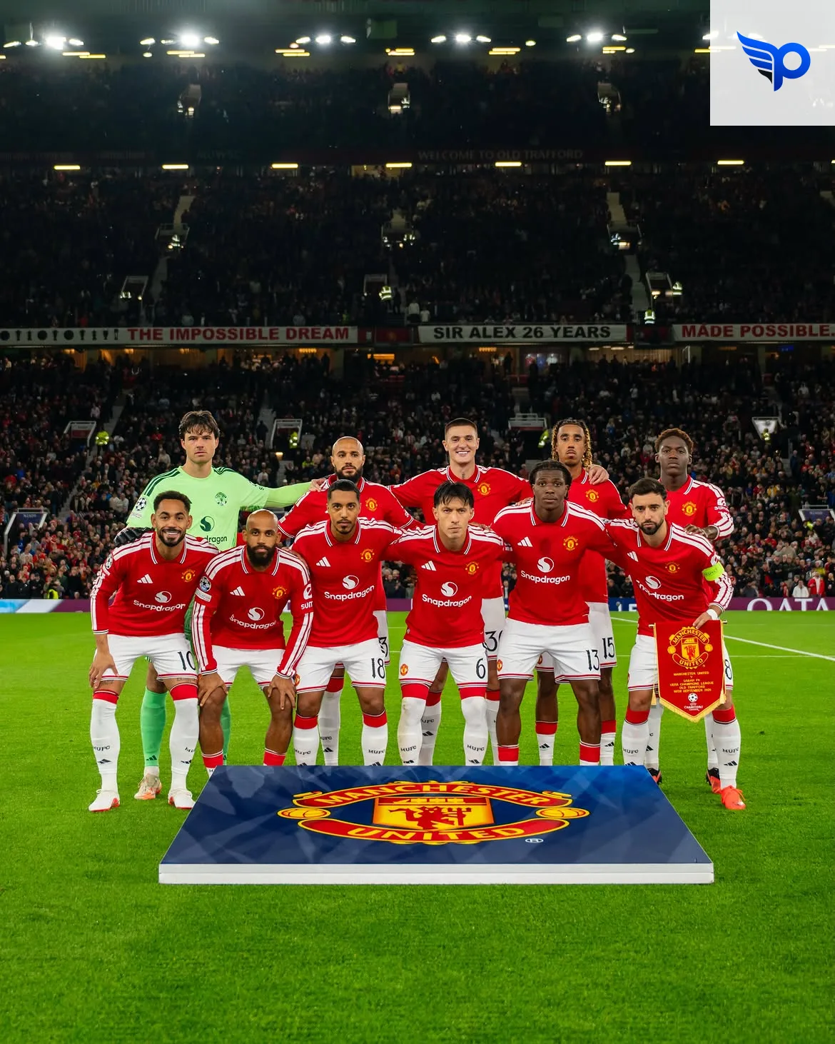 Setelah absen dua musim, MU kembali lagi ke Liga Champions dan langsung meraih kemenangan atas Sabah FK pada matchday pertama Liga Champions di Old Trafford, Jumat (11/9) dini hari WIB. (Sumber: Instagram Manutd)